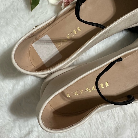 COACH Women's Emilia Mary Jane Ballet Flats - Picture 13 of 13